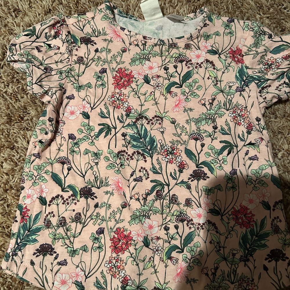 Floral Kids Shirt